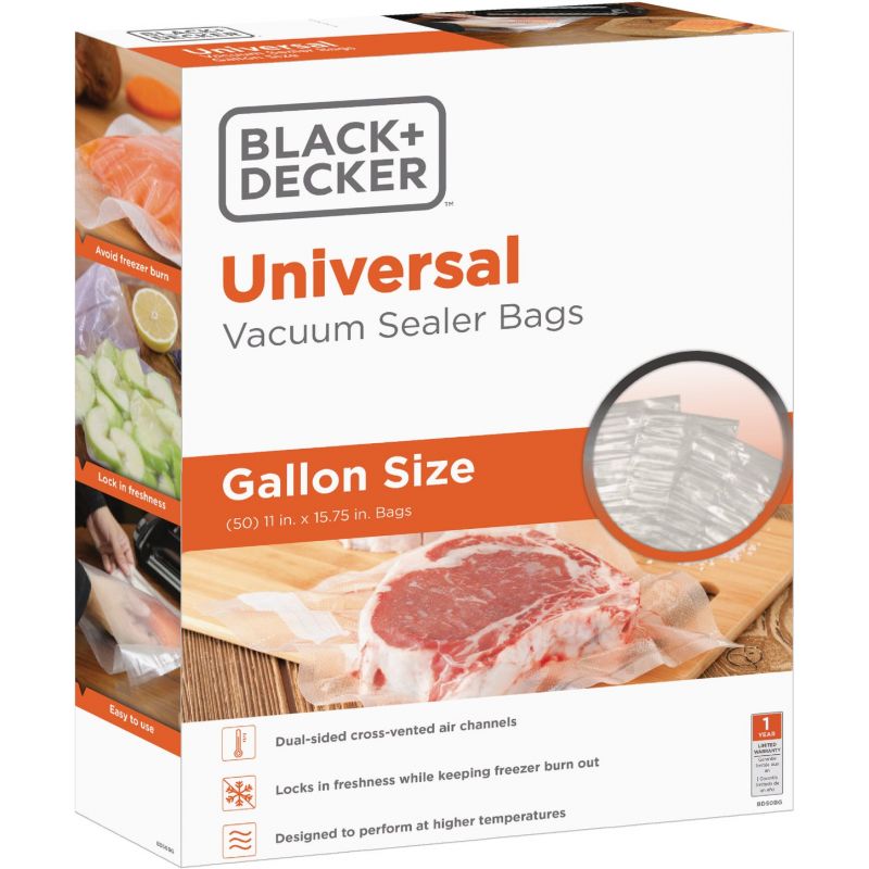 Black + Decker Vacuum Sealer Bag 1 Gal.