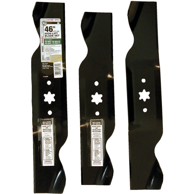 Arnold MTD 46 In. Deck Star Replacement Mower Blade Set Tractor Blade