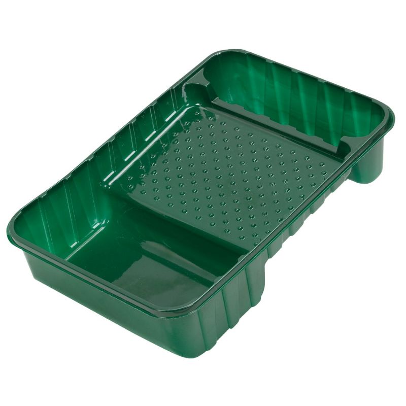 Premier 7 In. Versa Plastic Trim Paint Tray 1 Qt., Green