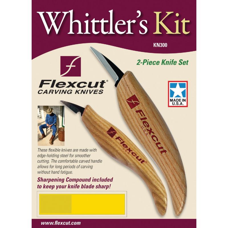 Flexcut Whittler&#039;s Wood Chisel Set
