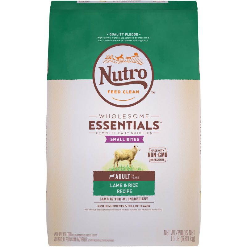 Nutro Wholesome Essentials Small Bites Dry Dog Food 12 Lb.