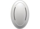 IQ America Step-Up Colonial Oval Door Chime White