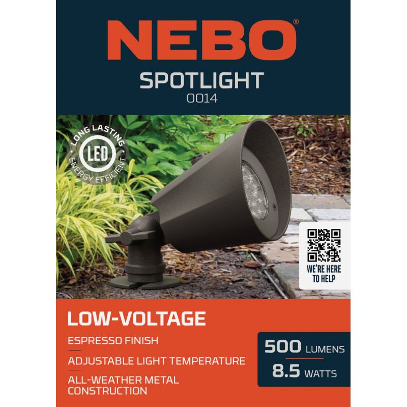 Nebo LED Landscape Spot Light Espresso