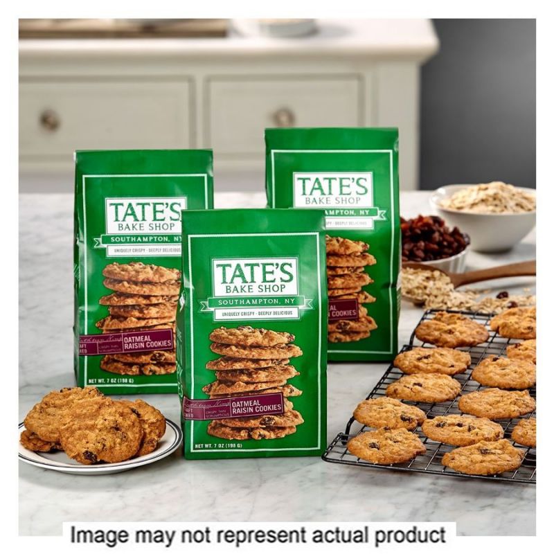 Tate&#039;s Bake Shop 1002023 Oatmeal Raisin Cookies, 3.5 oz