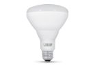 Feit Electric BR30DM/950CA LED Bulb, Flood/Spotlight, BR30 Lamp, 65 W Equivalent, E26 Lamp Base, Dimmable, White