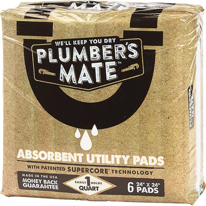Rectorseal Plumber&#039;s Mate Absorbent Pad Repair Tool 24 In. X 24 In.