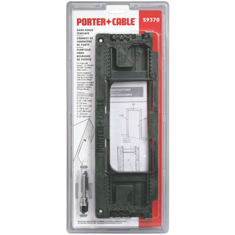 Porter Cable Door Hinge Template Kit