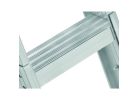 Louisville Elite Series AA2210 Attic Ladder, 7 ft 8 in to 10 ft 3 in H Ceiling, 22-1/2 x 54 in Ceiling Opening, 11-Step