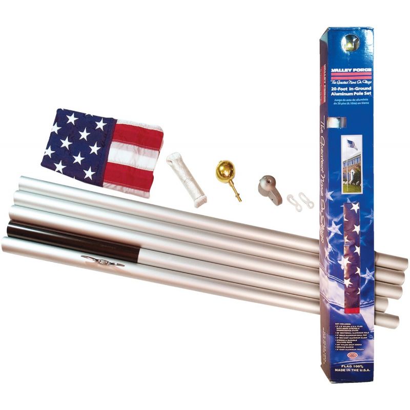 Valley Forge American 20 Ft. Flag Pole Kit