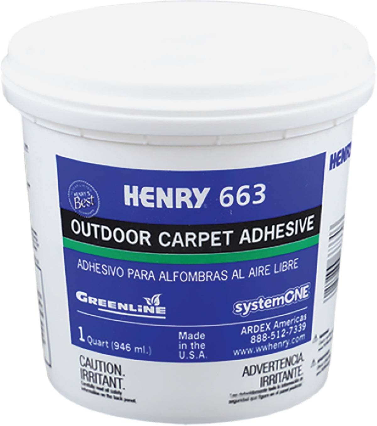 Henry 4 Gallon 356 Carpet And Vinyl Adhesive