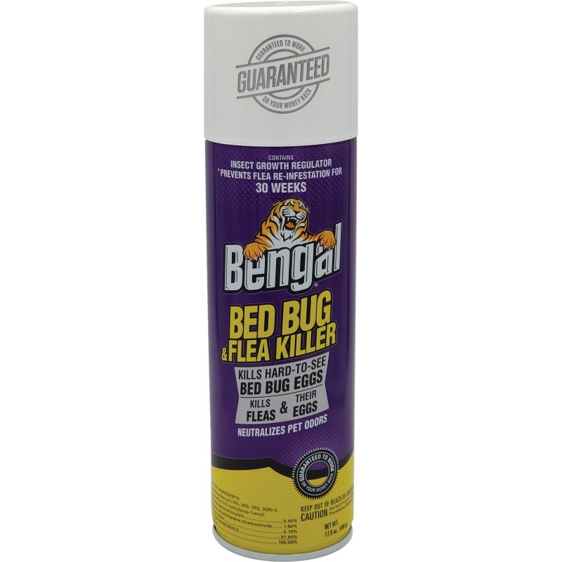 Bengal Flea &amp; Bedbug Killer 17.5 Oz., Aerosol Spray
