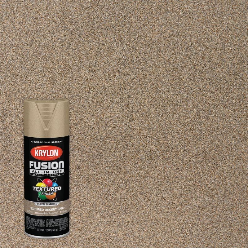 Krylon Fusion All-In-One Spray Paint &amp; Primer Desert Sand, 12 Oz.
