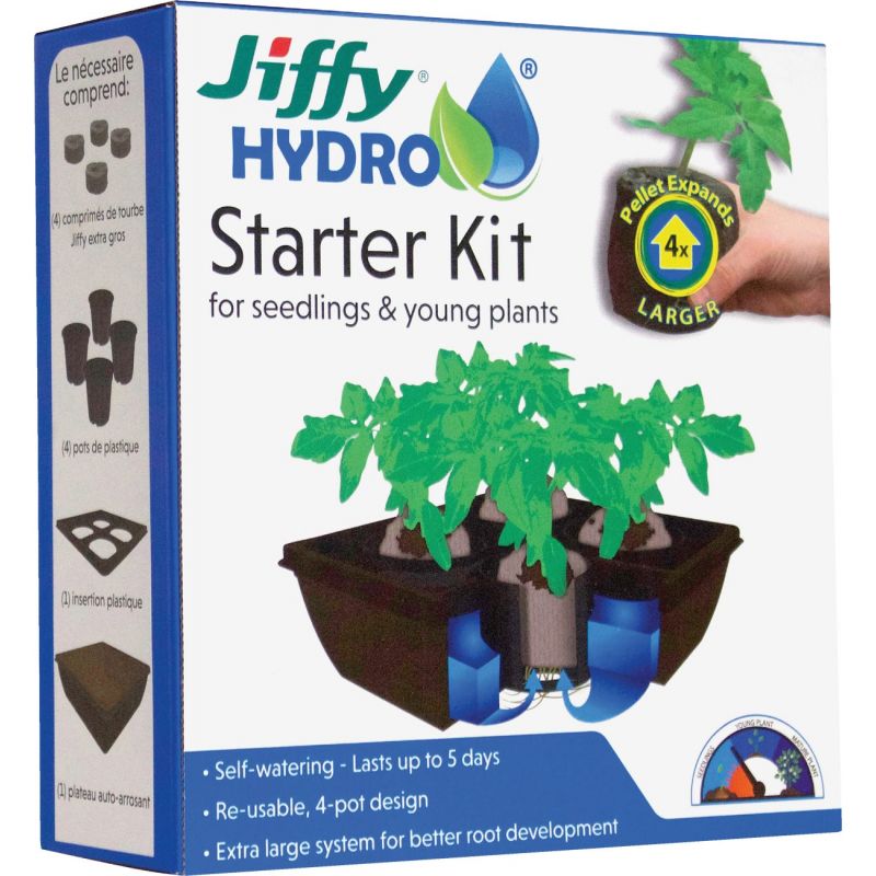 Jiffy Hydro Seedling Hydroponic Starter Kit