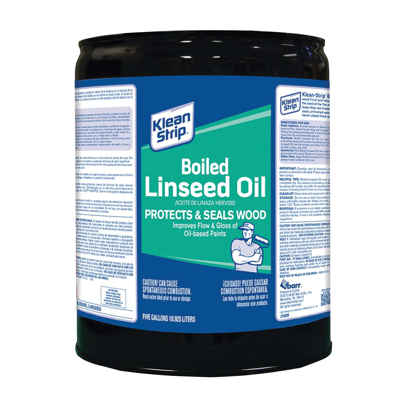 Boiled Linseed Oil - Klean Strip