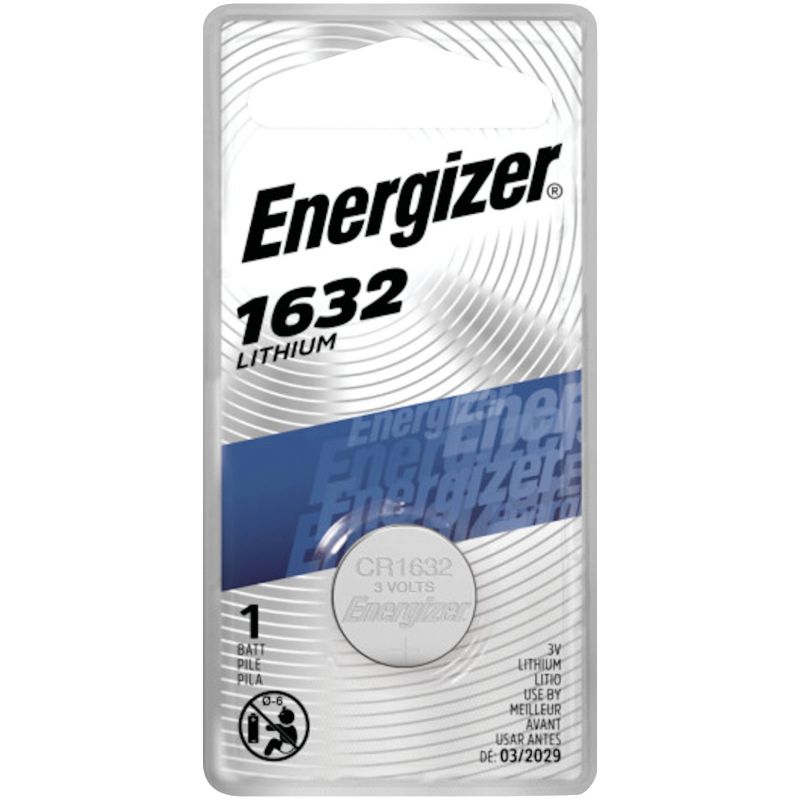 Energizer 1632 Lithium Coin Cell Battery 130 MAh