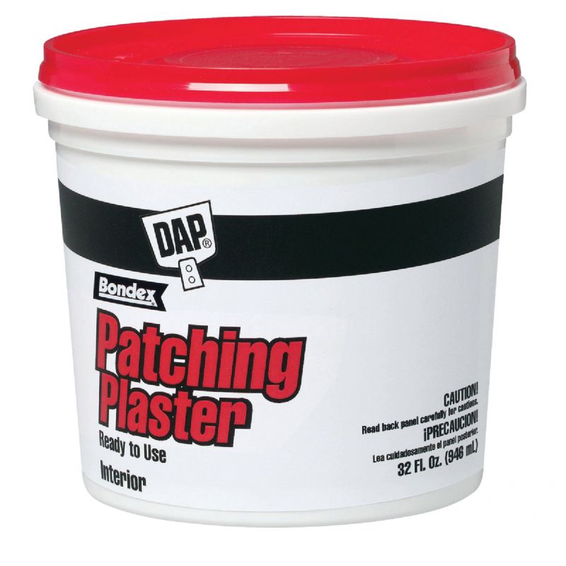DAP Ready-To-Use Patching Plaster White, 1 Qt.