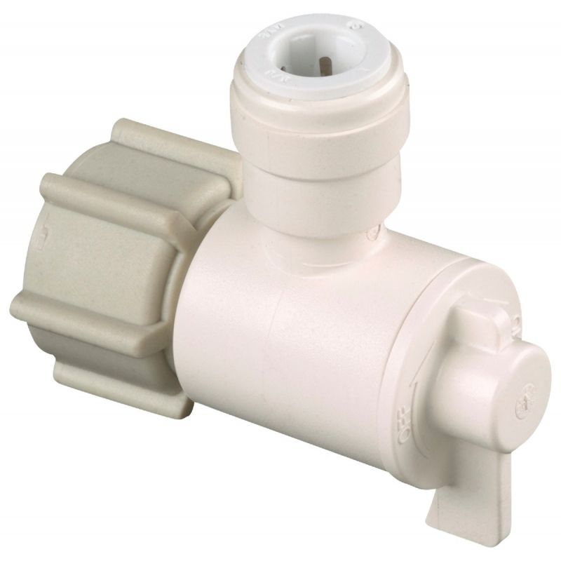 Watts Quick Connect Stop Angle Valve 1/2&quot; FPT X 3/8&quot; CTS