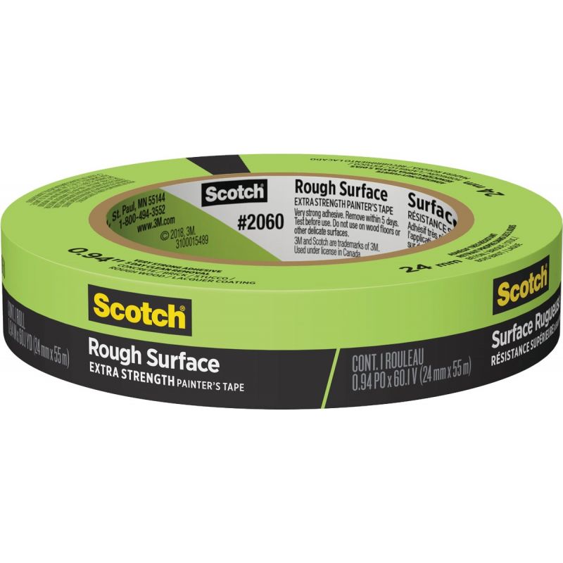 3M Scotch Rough Surface Painter&#039;s Tape Green
