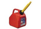Scepter 07081 Gas Can with CRC, 1.25 gal Capacity, Polyethylene, Red 1.25 Gal, Red