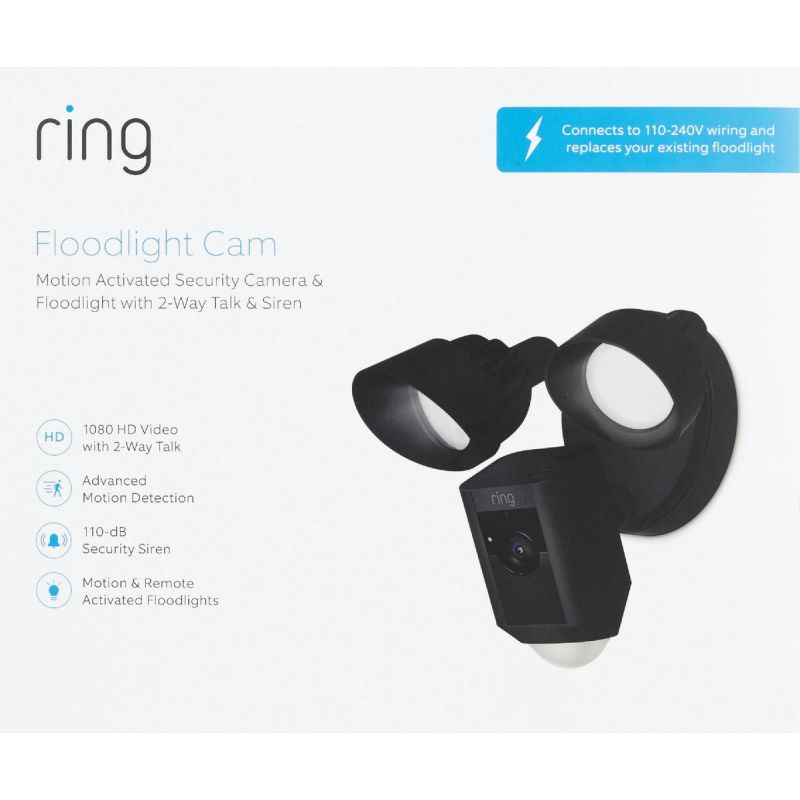 Ring Security Camera With Floodlight