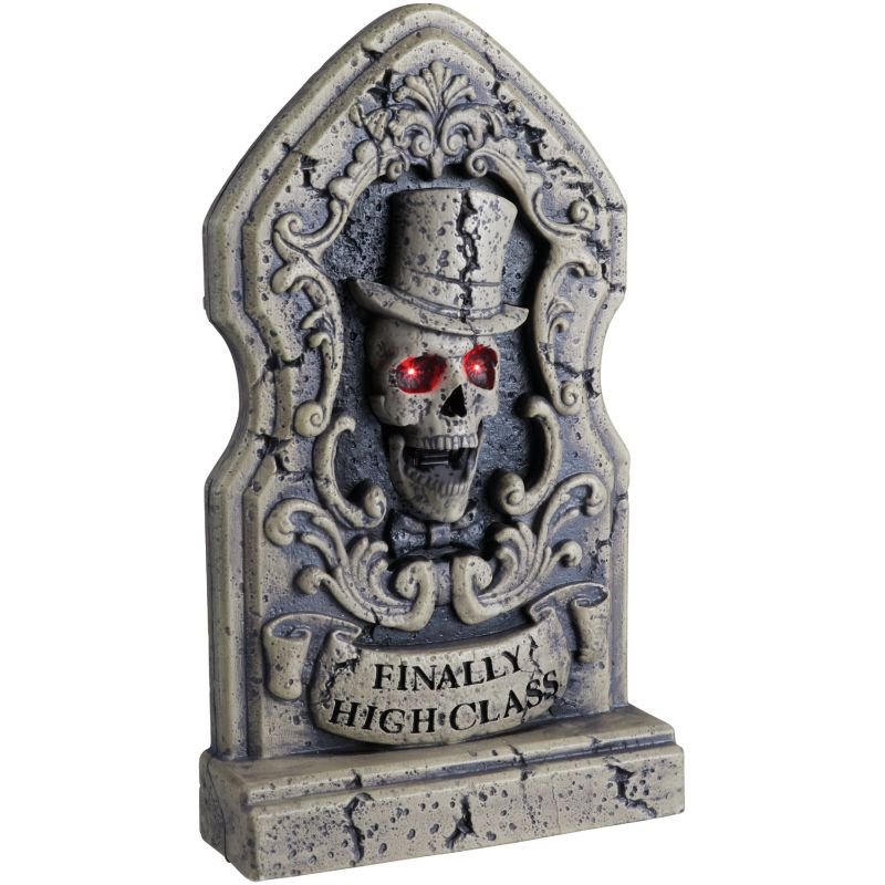 LED Animated Talking Lighted Tombstone