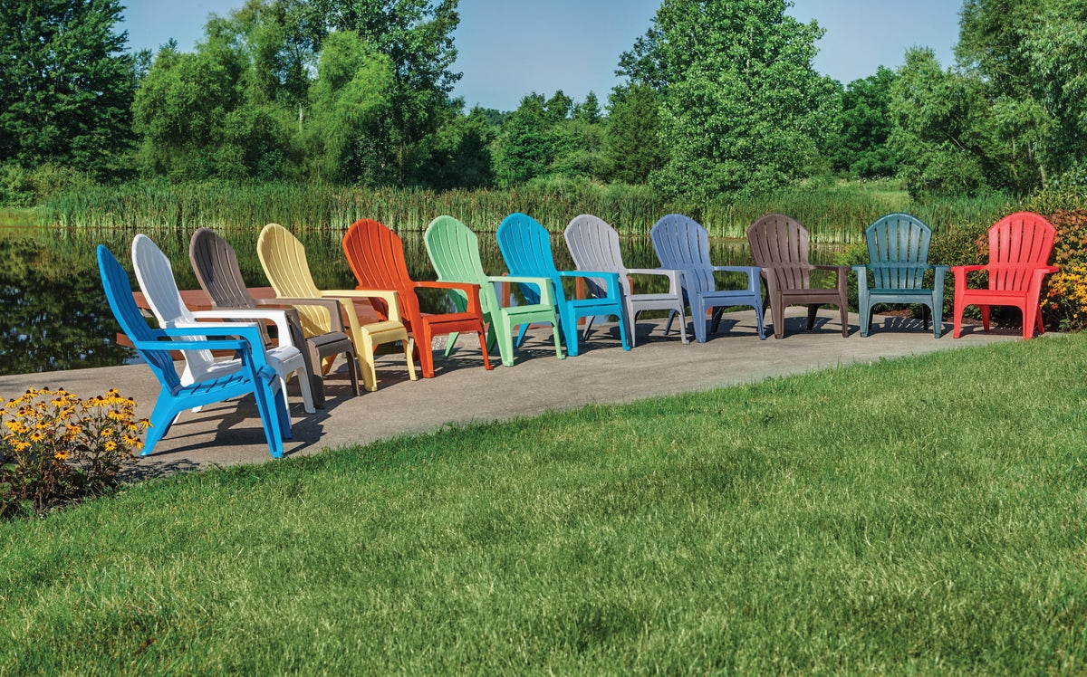 Buy Adams RealComfort Ergonomic Adirondack Chair Bluestone