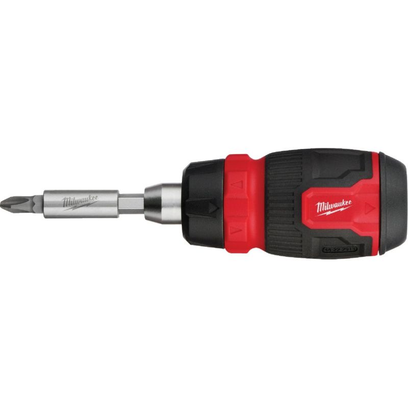 Milwaukee 8-in-1 Ratcheting Compact Multi-Bit Driver