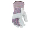 Boss Guard Series B71172-Y Gloves, Youth, Wing Thumb, Safety, Cotton, Light Gray Youth, Light Gray