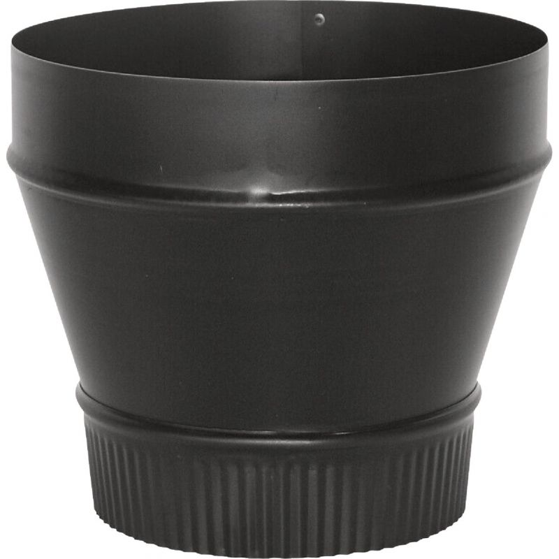 Imperial Thick Wall Black Reducer 6 In. X 5 In., Black