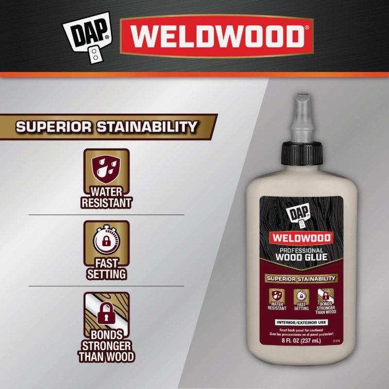 DAP Weldwood Tan Wood Glue Tan, 32 Oz.