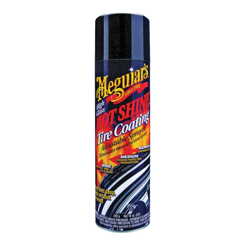 Meguiar&#039;s G13815 Tire Coating, 15 oz, Liquid, Slight Chemical Clear