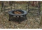 Outdoor Expressions 32 In. Round Fire Pit Antique Bronze