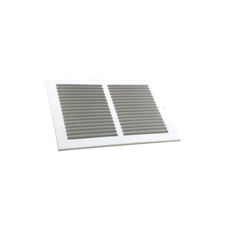 Imperial RG2051 Sidewall Grille, 14 in L, 8 in W, Rectangle, Steel, Pewter Pewter