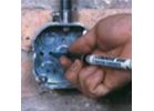 Buildex Tapcon 3110 Concrete Screw Anchor, 3/16 in Dia, 1-1/4 in L, Stainless Steel, Climaseal, 100/BX Blue