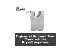 3M 3PH15M-1EF Picture Hanger, 15 lb, Steel, Drywall Mounting, 1/EA