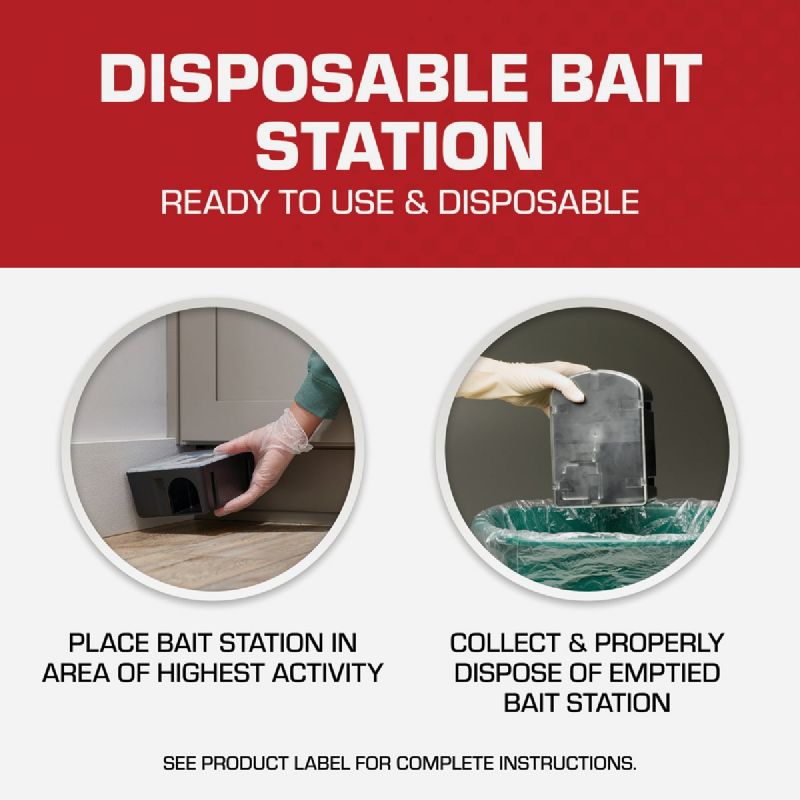 Tomcat Disposable Rat &amp; Mouse Bait Station