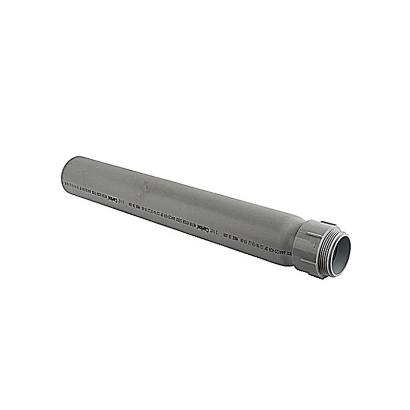 Carlon E954JXX Slip Meter Riser, NPT, PVC, Gray Gray
