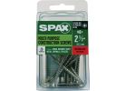 SPAX Flat Head Unidrive Zinc Steel Wood Screws #8