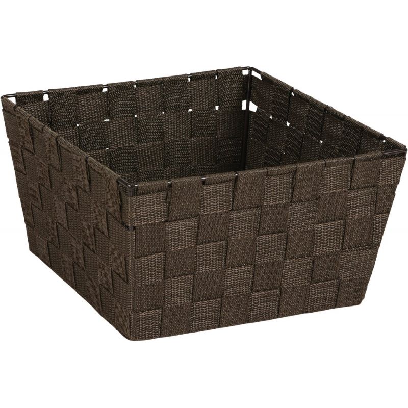 Home Impressions Woven Storage Basket Brown