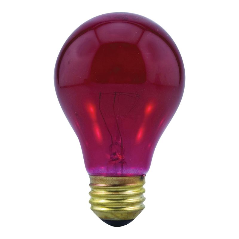 Sylvania 11712 Incandescent Bulb, 25 W, A19 Lamp, Medium Lamp Base, 180 Lumens, 2850 K Color Temp, 3000 hr Average Life