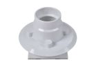 Oatey 130 Series 42398 Shower Drain, PVC, White, For: 2 in, Inside 3 in SCH 40 DWV Pipe White