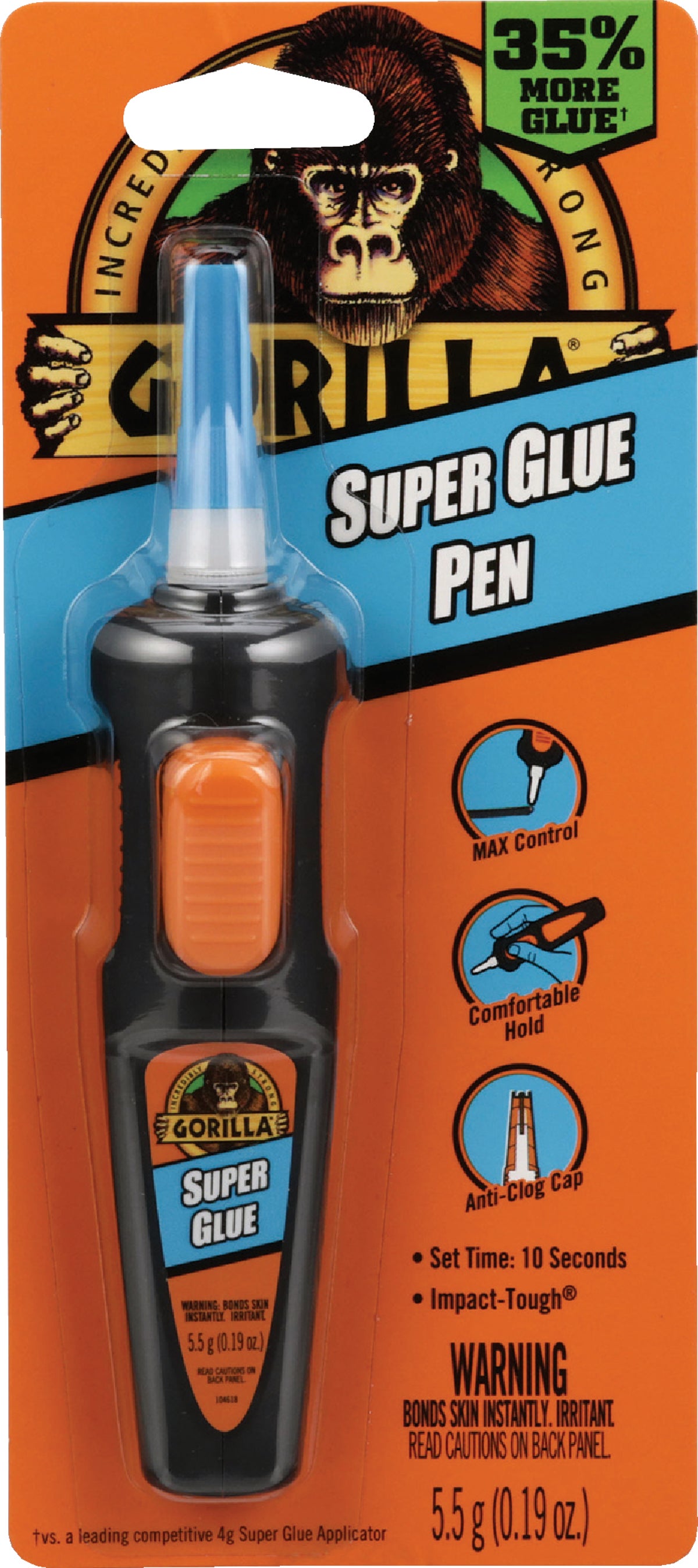  Goof Off Super Glue Remover - 4 oz. can, Yellow (FG678) :  Industrial & Scientific