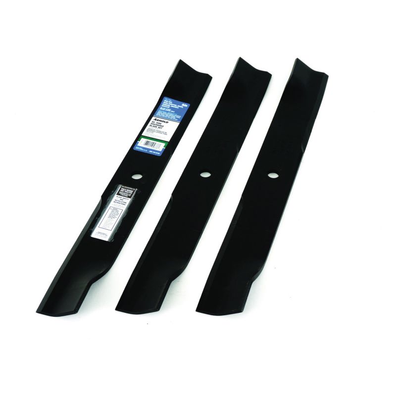 ARNOLD 490-110-0159 Blade Set, 60 in L, For: Bad Boy, Dixie Chopper, Dixon, Exmark, Gravely and Hustler Tractors