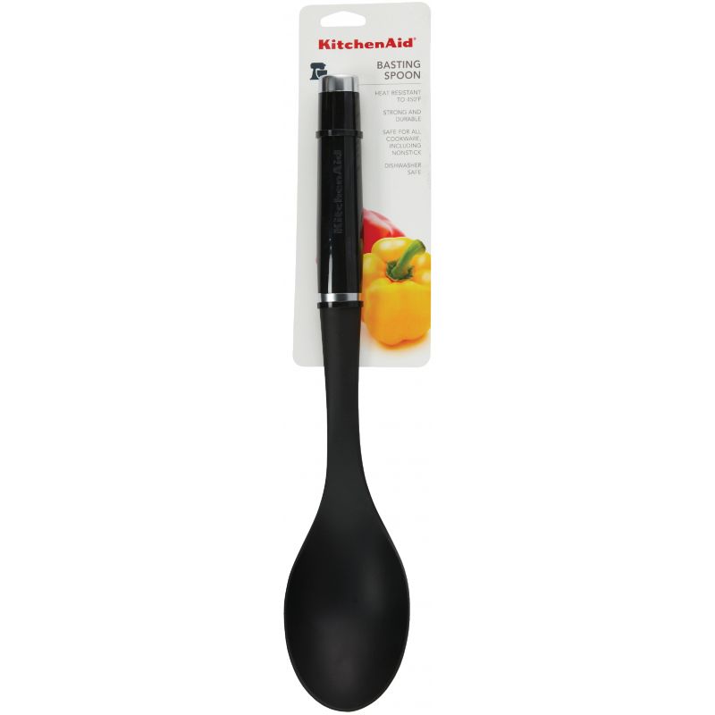 KitchenAid Nylon Basting Spoon Black