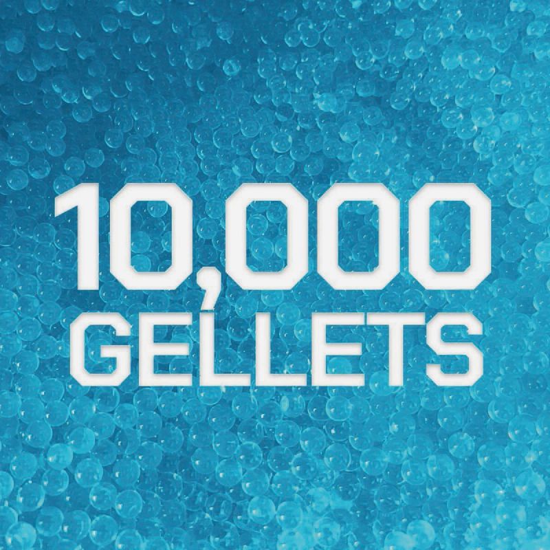 Gel Blaster Gellets Teal, 10,000 Gellets