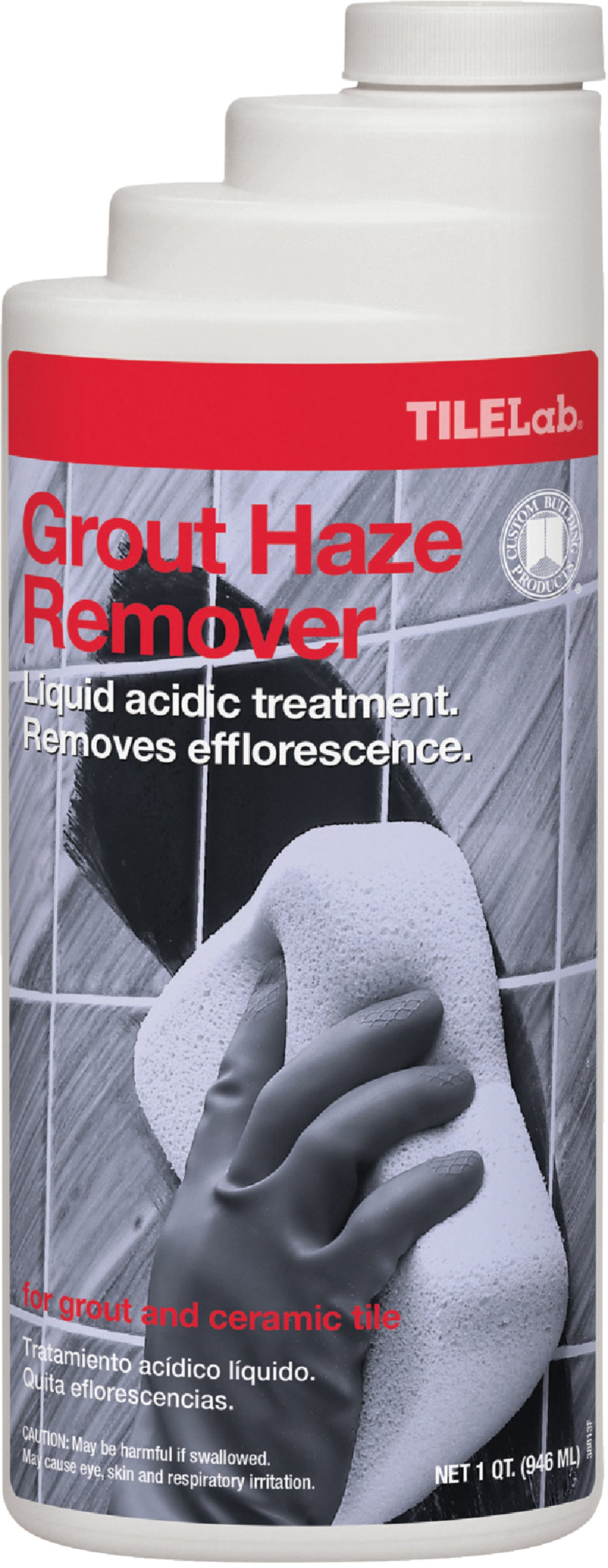 Grout haze cleaner