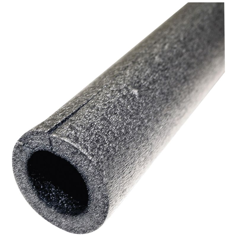 M-D 50150 Pipe Insulation, 6 ft L, Polyethylene, Black, 3/4 in Pipe Black