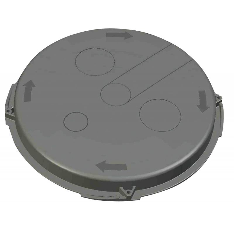 Advanced Drainage Systems Locking Sump Basin Lid 19 In. Dia