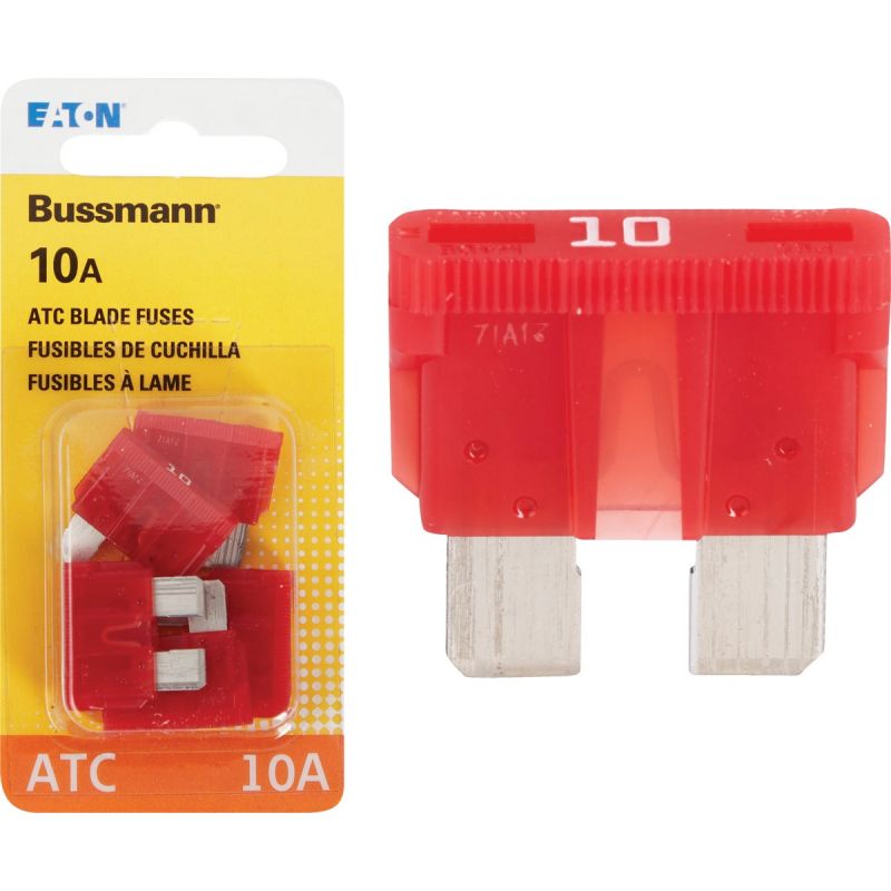 Bussmann ATC Blade Automotive Fuse Red, 10A