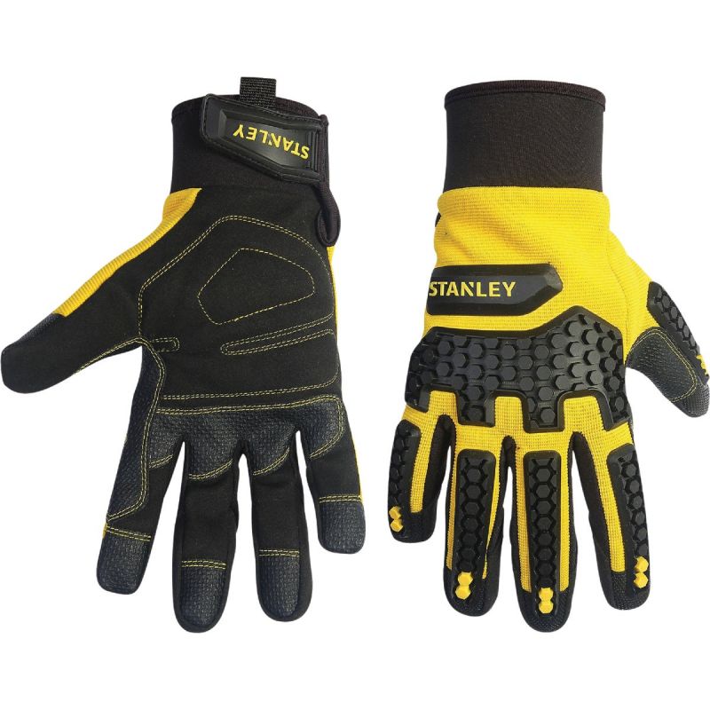 Stanley Impact Pro High Performance Glove L, Black &amp; Yellow